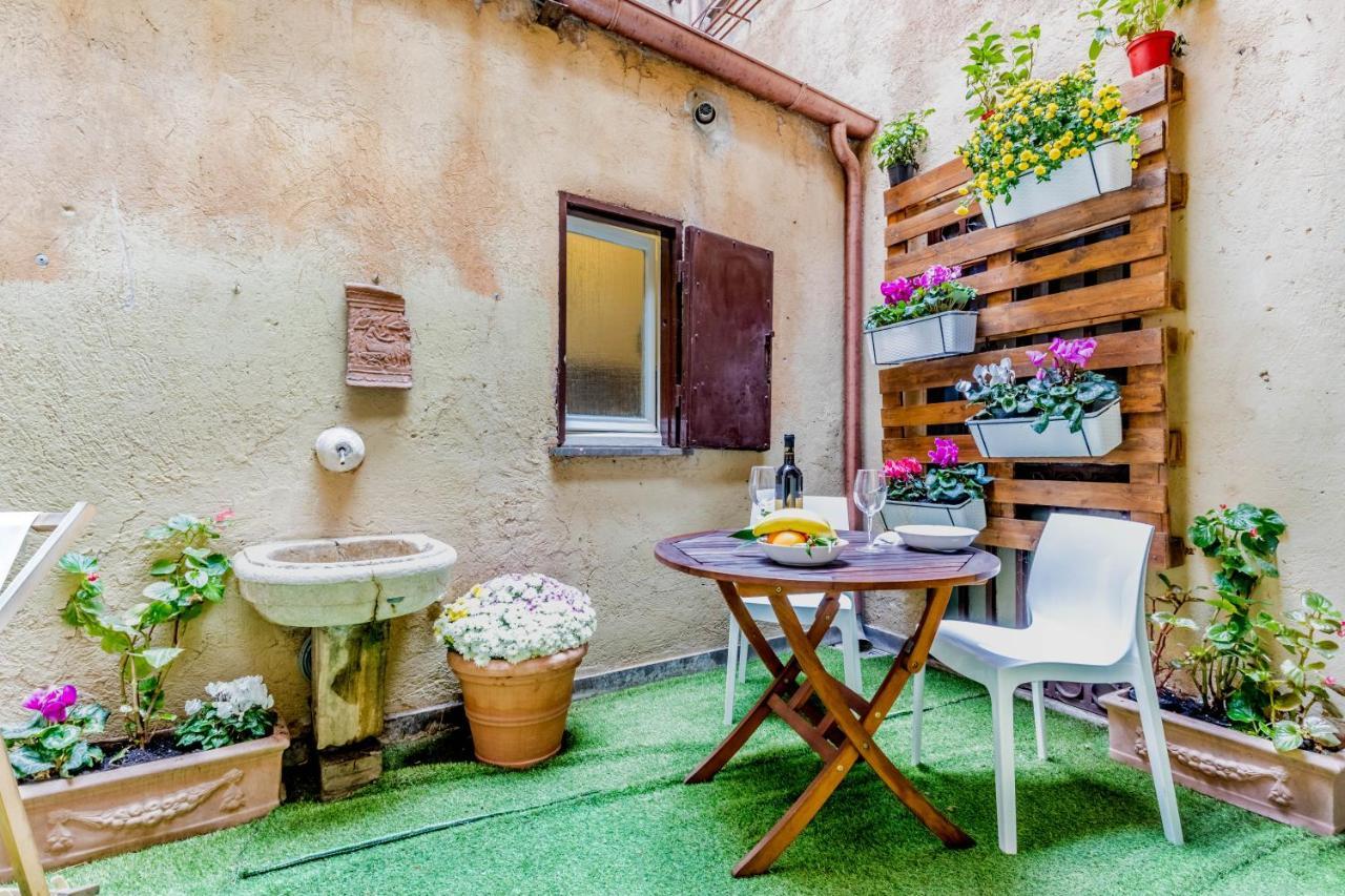 Trevi Fountain Suite Garden Rome Exterior photo